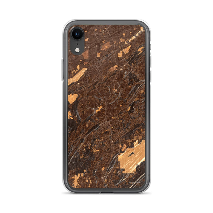 Custom Hoover Alabama Map Phone Case in Ember