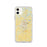 Custom iPhone 11 Hopkinsville Kentucky Map Phone Case in Woodblock