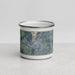 Front View Custom Horicon Wisconsin Map Enamel Mug in Afternoon