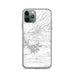 Custom Hot Springs Arkansas Map Phone Case in Classic