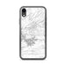Custom Hot Springs Arkansas Map Phone Case in Classic