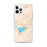 Custom Hot Springs Arkansas Map iPhone 12 Pro Max Phone Case in Watercolor