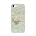 Custom Hot Springs Arkansas Map Phone Case in Woodblock