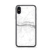 Custom Houghton Michigan Map Phone Case in Classic