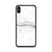 Custom Houghton Michigan Map Phone Case in Classic