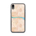 Custom Houghton Michigan Map Phone Case in Watercolor