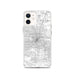 Custom Houston Texas Map iPhone 12 Phone Case in Classic