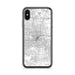 Custom Houston Texas Map Phone Case in Classic