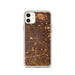 Custom Houston Texas Map Phone Case in Ember