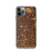 Custom Houston Texas Map Phone Case in Ember