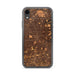 Custom Houston Texas Map Phone Case in Ember