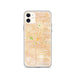 Custom Houston Texas Map Phone Case in Watercolor