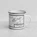 Right View Custom Huber Heights Ohio Map Enamel Mug in Classic