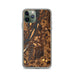 Custom iPhone 11 Pro Hudson New York Map Phone Case in Ember