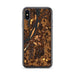 Custom iPhone X/XS Hudson New York Map Phone Case in Ember