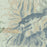 Humphreys Peak Arizona Map Print in Woodblock Style Zoomed In Close Up Showing Details