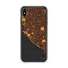 Custom Huntington Beach California Map Phone Case in Ember