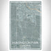 Huntington Park California Map Print Portrait Orientation in Afternoon Style With Shaded Background