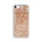Custom iPhone SE Huntington Park California Map Phone Case in Woodblock