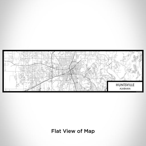 Flat View of Map Custom Huntsville Alabama Map Enamel Mug in Classic