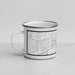 Left View Custom Huntsville Alabama Map Enamel Mug in Classic