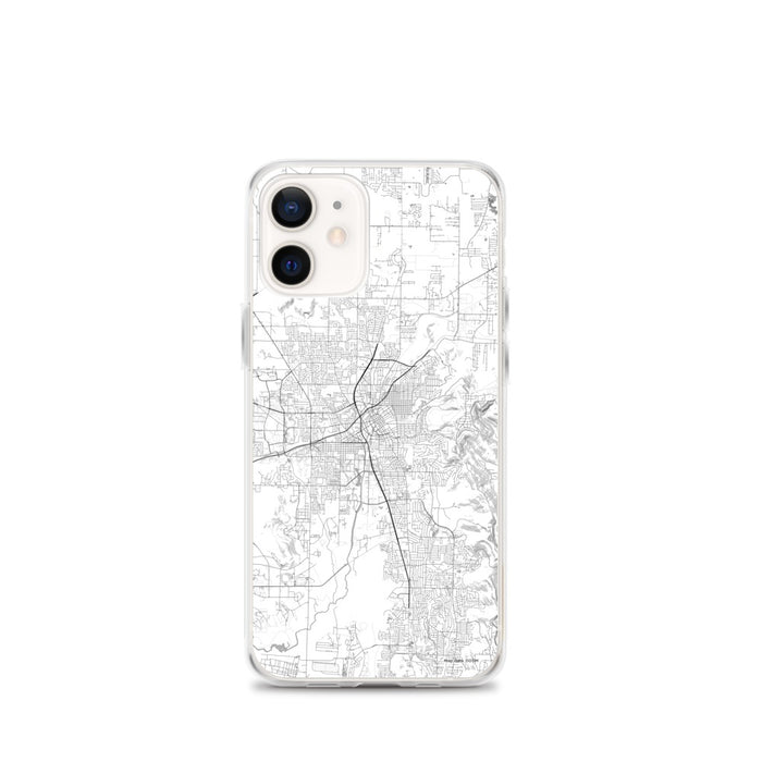 Custom Huntsville Alabama Map iPhone 12 mini Phone Case in Classic