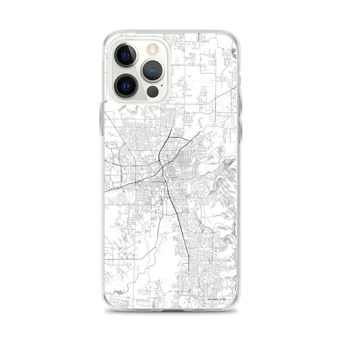 Custom Huntsville Alabama Map iPhone 12 Pro Max Phone Case in Classic