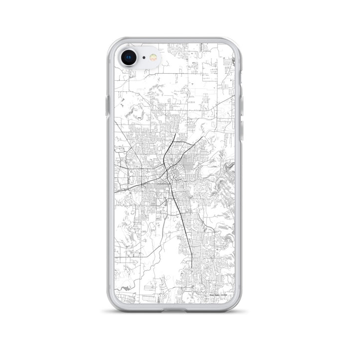 Custom Huntsville Alabama Map iPhone SE Phone Case in Classic