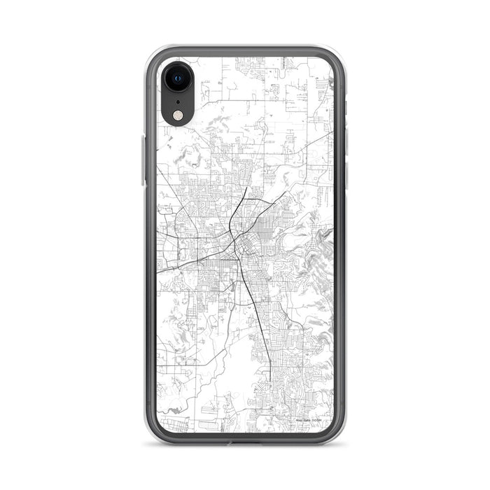 Custom Huntsville Alabama Map Phone Case in Classic