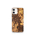 Custom Huntsville Alabama Map iPhone 12 mini Phone Case in Ember