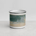 Front View Custom Hurlburt Field Florida Map Enamel Mug in Afternoon
