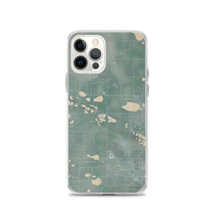 Custom iPhone 12 Pro Hygiene Colorado Map Phone Case in Afternoon