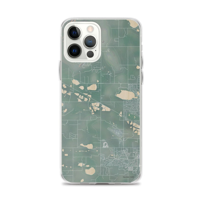 Custom iPhone 12 Pro Max Hygiene Colorado Map Phone Case in Afternoon