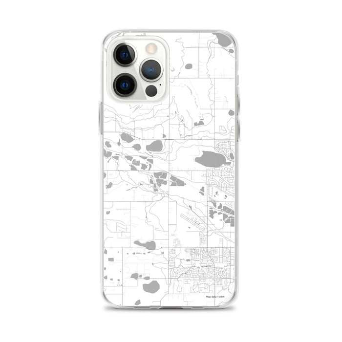 Custom iPhone 12 Pro Max Hygiene Colorado Map Phone Case in Classic