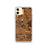Custom iPhone 11 Hygiene Colorado Map Phone Case in Ember