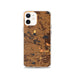 Custom iPhone 12 Hygiene Colorado Map Phone Case in Ember