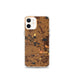 Custom iPhone 12 mini Hygiene Colorado Map Phone Case in Ember