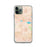 Custom iPhone 11 Pro Hygiene Colorado Map Phone Case in Watercolor