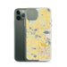 Custom Hygiene Colorado Map Phone Case in Woodblock