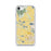 Custom iPhone SE Hygiene Colorado Map Phone Case in Woodblock