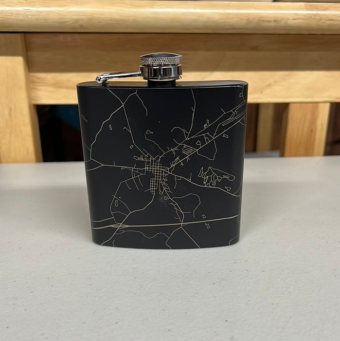 Greensboro GA Flask in Black
