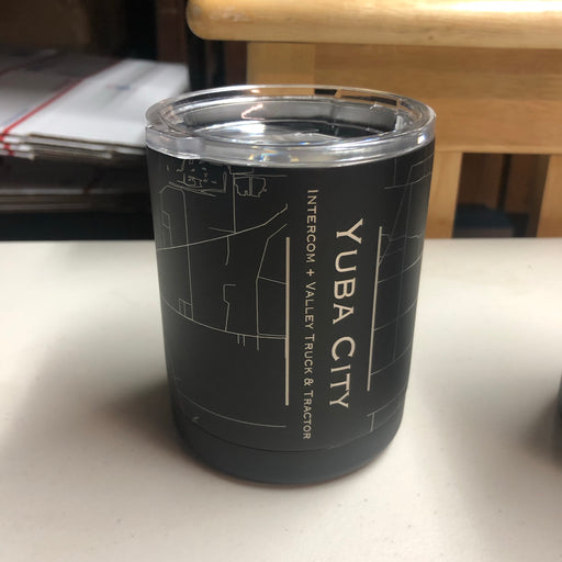 Yuba City + Custom Inscription 10oz Cup in Black
