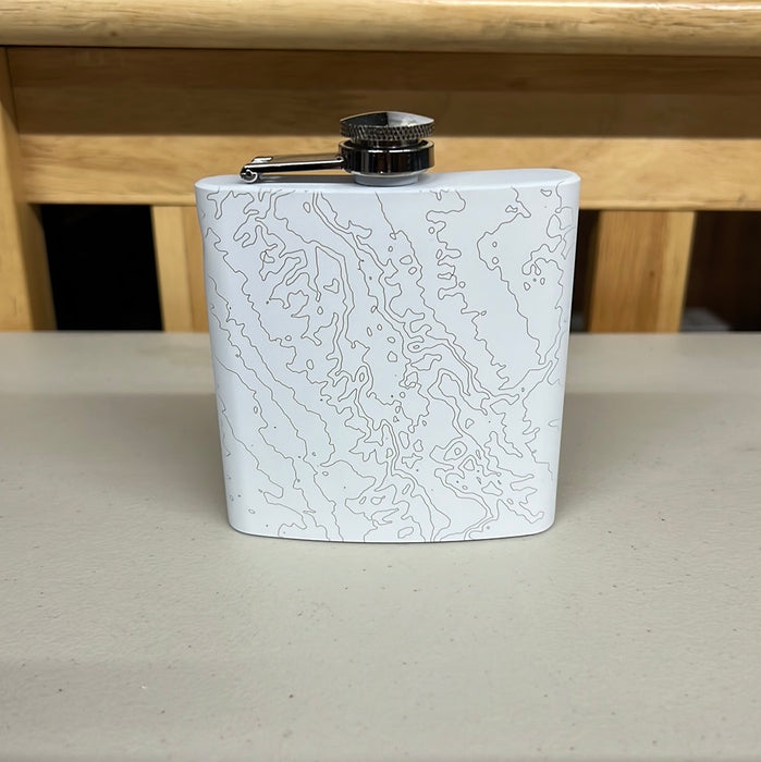 Cuyahoga Valley NPS Flask in White