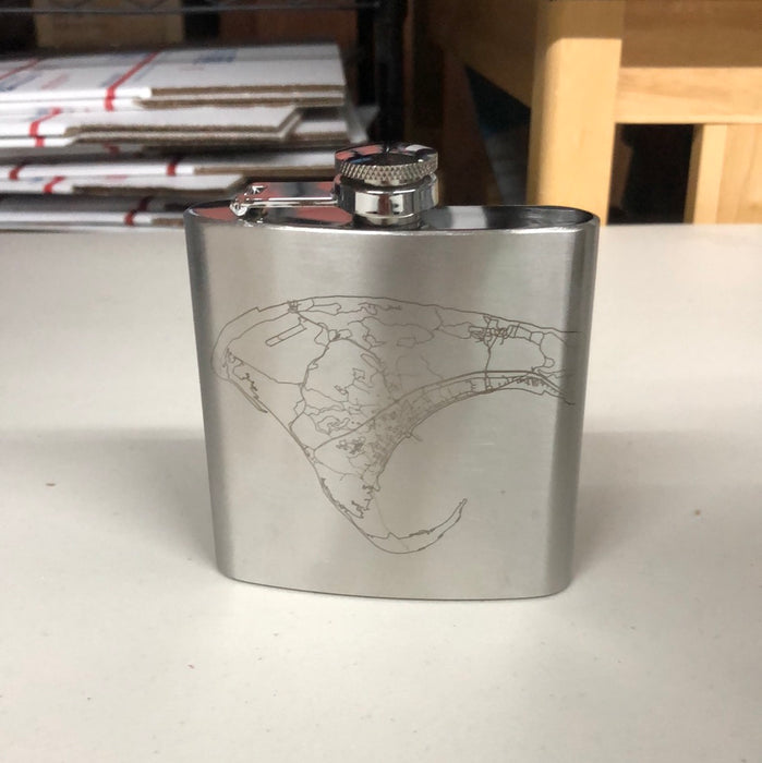Provincetown MA Hip Flask
