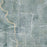 Indianapolis Indiana Map Print in Afternoon Style Zoomed In Close Up Showing Details