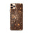 Custom Indianapolis Indiana Map Phone Case in Ember