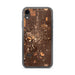 Custom Indianapolis Indiana Map Phone Case in Ember