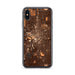 Custom Indianapolis Indiana Map Phone Case in Ember