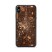 Custom Indianapolis Indiana Map Phone Case in Ember