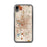 Custom Indianapolis Indiana Map Phone Case in Woodblock